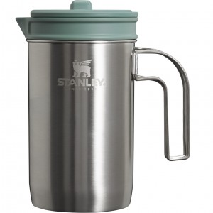 Stanley Adventure All-In-One Boil + Brew French Press Stainless Steel Shale | 149803SLM