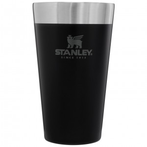 Stanley Adventure Stacking Stainless Steel Beer Pint | 16oz Tumbler Noir | 452830SPI