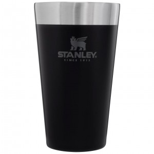 Stanley Adventure Stacking Stainless Steel Beer Pint | 16oz Tumbler Noir | 251764QCL