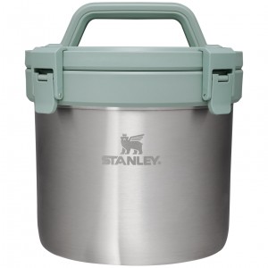 Stanley Adventure Stay Hot Camp Crock | 3QT Stainless Steel Shale | 185093GAO