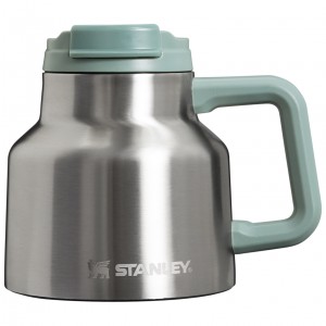 Stanley Adventure Tough-To-Tip Admiral's Mug | 20oz Stainless Steel Shale | 250798JIT