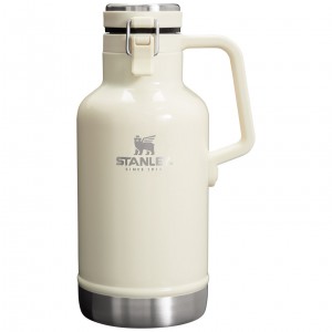 Stanley Classic Easy-Pour Insulated Beer Growler | 64 oz Blanche | 197582JMY