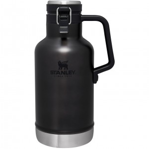 Stanley Classic Easy-Pour Insulated Beer Growler | 64 oz Charcoal Glow | 621890BIU