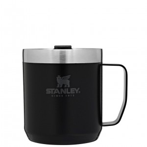 Stanley Classic Legendary Camp Mug | 12 OZ | Travel Tumbler Noir | 015769ZGS