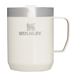 Stanley Classic Legendary Camp Mug | 12 OZ | Travel Tumbler Blanche | 528740UWL