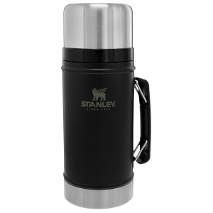 Stanley Classic Legendary Insulated Food Jar + Storage | 1 QT Noir | 428657EJF