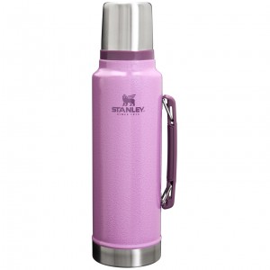 Stanley Classic Legendary Vacuum Insulated Bottle | 1.5 QT Hammertone Lilac | 253016RCM