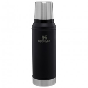 Stanley Classic Legendary Vacuum Insulated Bottle | 1.0 QT Noir | 481726LSF