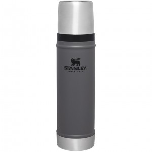 Stanley Classic Legendary Vacuum Insulated Water Bottle | 20 oz Charcoal | 965012XUY