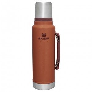 Stanley Classic Legendary Vacuum Insulated Bottle | 1.5 QT Hammertone Clay | 271654WYK