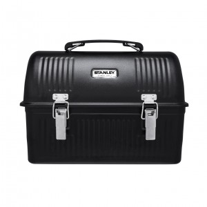 Stanley Classic Metal Lunch Box | 10 oz | Stainless Steel Noir | 386742UIC