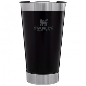 Stanley Classic Stay Chill Insulated Beer Pint | 16oz Tumbler Noir | 368457LOG