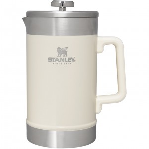 Stanley Classic Stay Hot French Coffee Press | 48oz Blanche | 476095QWL
