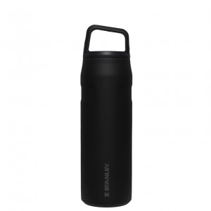 Stanley IceFlow™ Bottle with Cap and Carry+ Lid | 24 OZ Noir | 265413YIW