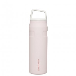 Stanley IceFlow™ Bottle with Cap and Carry+ Lid | 24 OZ Rose | 651479CRE
