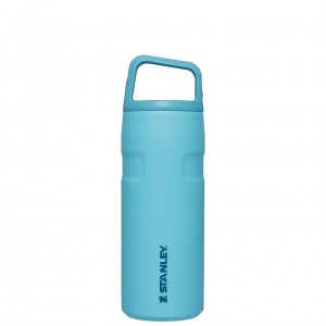 Stanley IceFlow™ Bottle with Cap and Carry+ Lid | 16 OZ Pool | 723541OLY