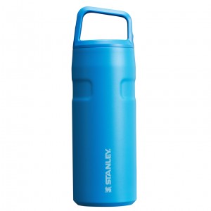Stanley IceFlow™ Bottle with Cap and Carry+ Lid | 16 OZ Azur | 862915DMV