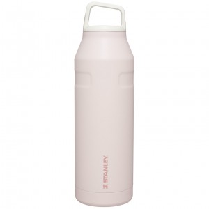 Stanley IceFlow™ Bottle with Cap and Carry+ Lid | 50 OZ Rose | 289316KFB