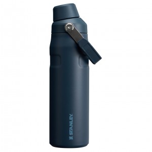 Stanley IceFlow Insulated Bottle with Fast Flow Lid | 24 OZ Bleu Marine | 650429RWJ