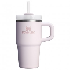Stanley Quencher H2.0 Travel Tumbler With Handle & Straw | 20 OZ Rose | 715039SFW