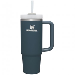 Stanley Quencher H2.0 Travel Tumbler | Soft Matte | 30 OZ Stormy Sea | 324670LSR