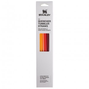 Stanley Replacement Straw 4 Pack | 30 oz Quencher Tumbler Red/Orange | 657234XWE