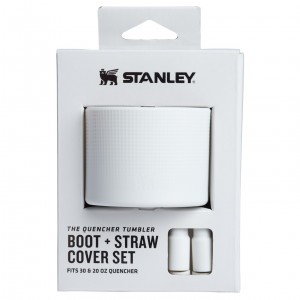 Stanley Stanley Quencher Boot and Straw Cover Set Pale Stone | 539461QWS