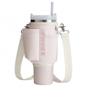 Stanley The All Day 40 OZ Quencher Carry-All Rose | 392850MXB
