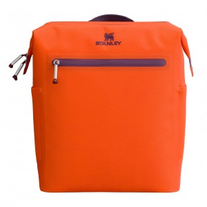 Stanley The All Day Madeleine Midi Cooler Backpack | 20 Can | 14.8 QT | 14.0 L Tigerlily Plum | 821097ZNJ