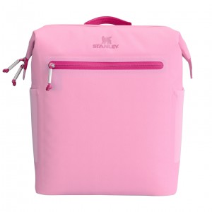 Stanley The All Day Madeleine Midi Cooler Backpack | 20 Can | 14.8 QT | 14.0 L Peony | 850169HGB