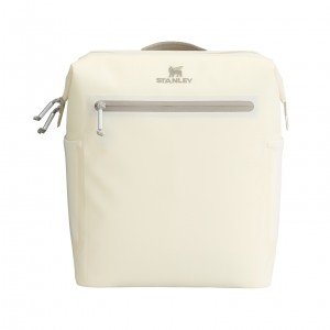 Stanley The All Day Madeleine Midi Cooler Backpack | 20 Can | 14.8 QT | 14.0 L Blanche | 963710GRM