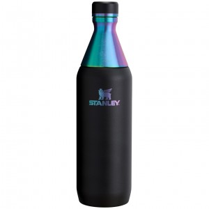 Stanley The Black Chroma All Day Slim Bottle | 20 OZ Noir | 492015KOT