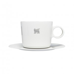 Stanley The DayBreak Cappuccino Cup & Stillness Saucer | 6.5 OZ Pale Stone | 467389YAE