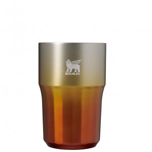 Stanley The Golden Hour Prismatic™ Beer Tumbler | 13.8 OZ Amber Haze | 420389BXZ