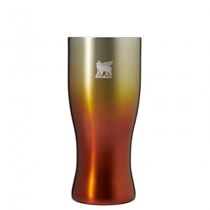 Stanley The Golden Hour Prismatic™ Pilsner Glass | 15 OZ Amber Haze | 769320FTC