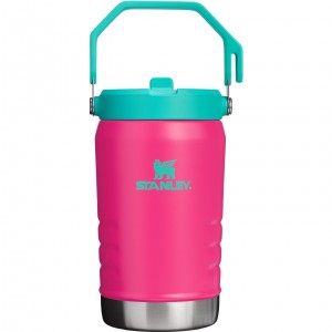 Stanley The Heat Wave IceFlow™ Flip Straw Jug | 40 oz Rose | 753210KTH