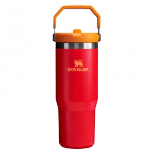Stanley The Heat Wave IceFlow™ Flip Straw Tumbler | 30 OZ - Stanley Create Chili | 347652RXL