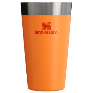Stanley The Heat Wave Stay Chill Stacking Pint Glass | 16 OZ Goldenrod | 581792QAO