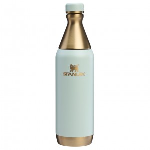 Stanley The Holiday All Day Slim Bottle | 20 OZ Gilded Celadon | 265074UIT
