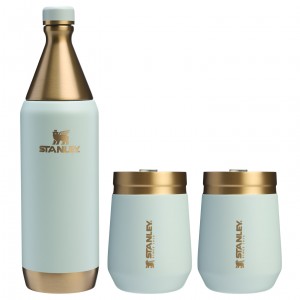 Stanley The Holiday All Day Wine Set | 34 OZ & 10 OZ Gilded Celadon | 540163YDW