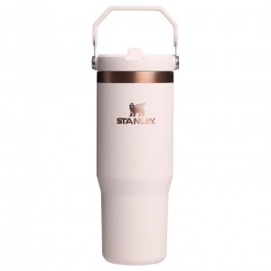 Stanley The Holiday IceFlow Flip Straw Tumbler | 30 OZ Gilded Sugar | 308914INK