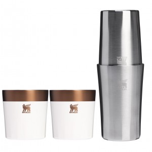 Stanley The Holiday Lifted Spirits Prismatic Craft Cocktail Set | 6 OZ& 12 OZ Gilded Marshmallow | 963472TDQ