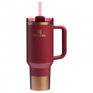 Stanley The Holiday Quencher H2.0 FlowState™ Tumbler | 40 OZ Gilded Pomegranate | 825630UMS