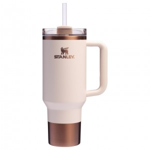 Stanley The Holiday Quencher H2.0 FlowState™ Tumbler | 40 OZ Gilded Sugar | 046517LRA