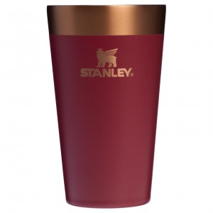 Stanley The Holiday Stay-Chill Stacking Pint | 16 OZ Gilded Pomegranate | 617803QOM