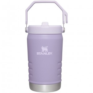 Stanley The IceFlow Flip Straw Jug | 40 OZ | Insulated Water Jug Lavande | 387251OWT