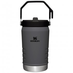 Stanley The IceFlow Flip Straw Jug | 40 OZ | Insulated Water Jug Charcoal | 874901KJB