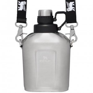 Stanley The Legendary Classic Insulated Canteen | 1.1QT Stainless Steel | 376405WHA