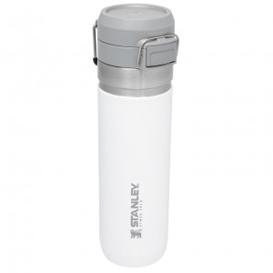 Stanley The Quick Flip Go Water Bottle | 24 OZ Polar | 935412FSZ
