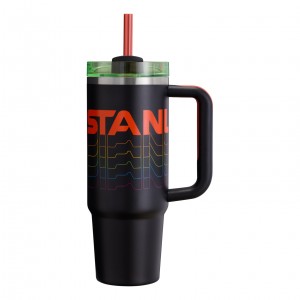 Stanley The Reverb Quencher H2.0 FlowState™ Tumbler | 30 oz Noir | 375240ATK